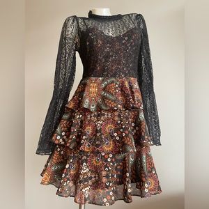 Black/ multi dress